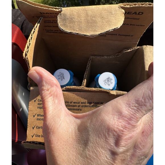 Sodastream Soda Sparkling Water Maker Machine Lot 3 Tanks Flavor Bottles & More! - Picture 5 of 10